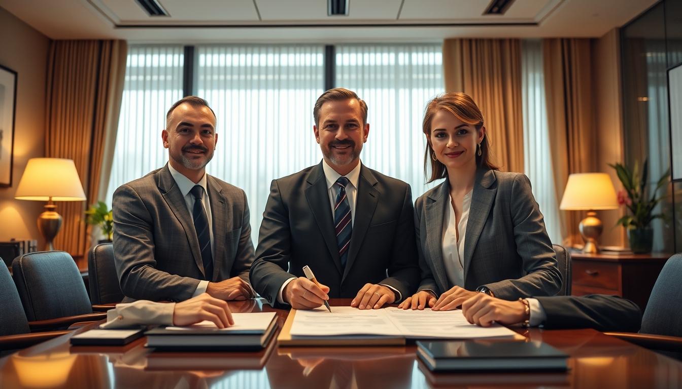 Real estate ownership transfer documents and closing confirmation